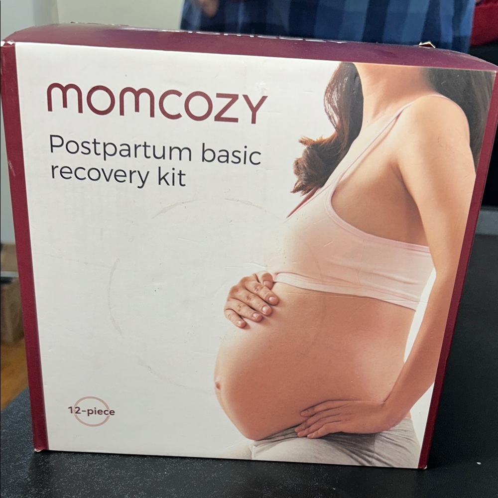 Momcozy Postpartum Basic Recovery Kit - White